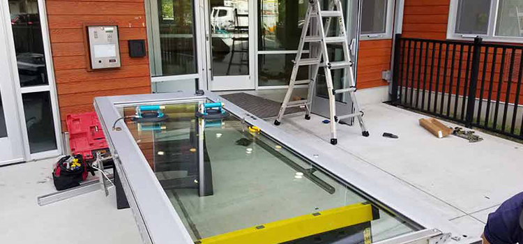 storefront door glass replacement Reedley